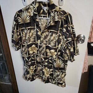 VINTAGE MENS PIERRE CARDIN BUTTON DOWN SHIRT SZ M